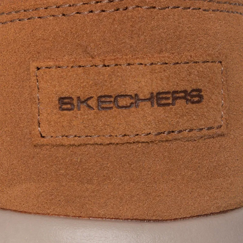 Women's Wide Fit Skechers 144003 Luxury Go Joy Bundle Up Go Walk Boots