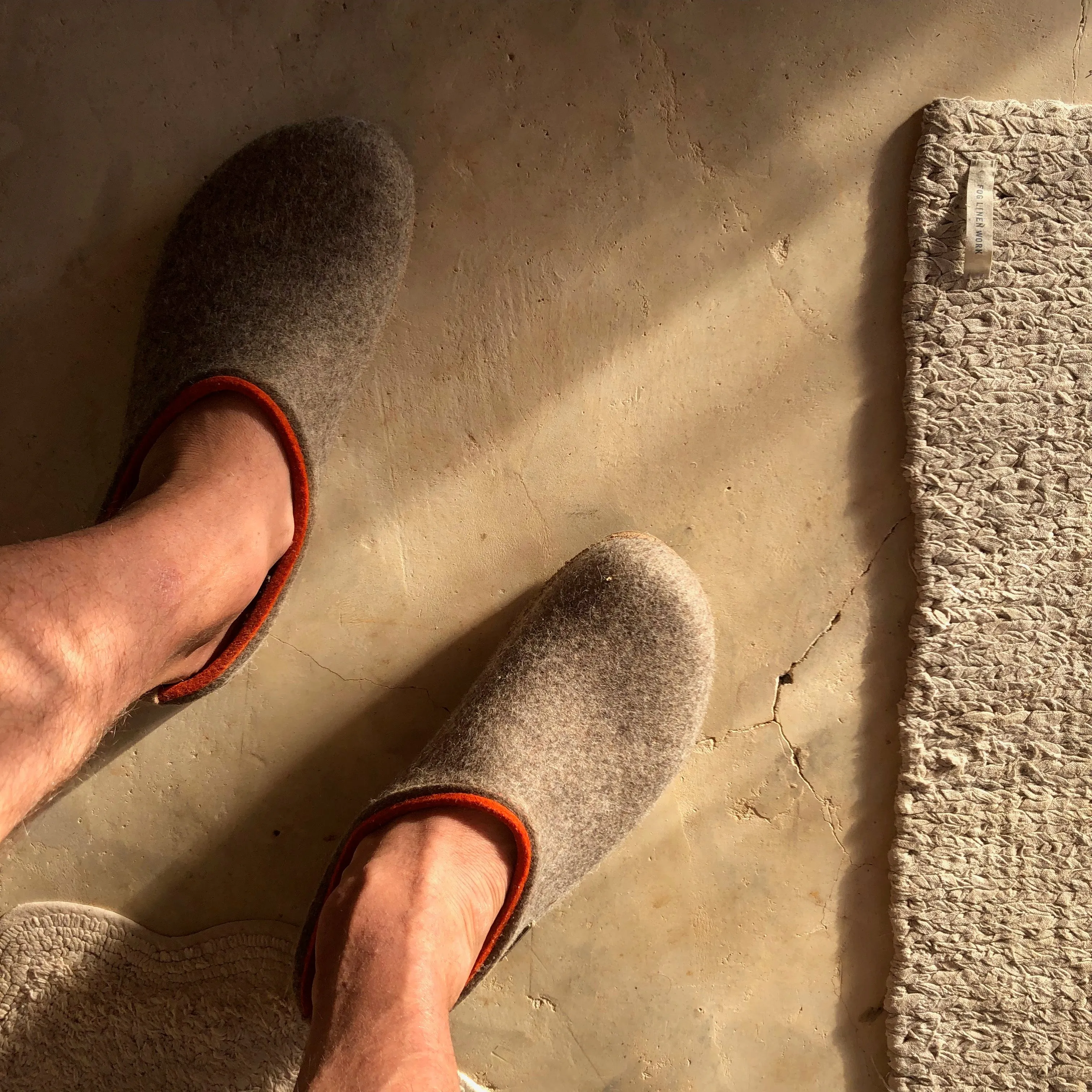 Wool Felt Clogs - Kris - Yew Green AW23 (Adults 46 only) *Last ones
